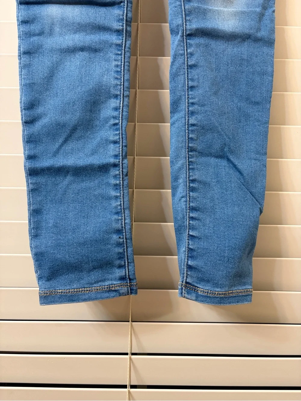 Old Navy Girls 14 Jeggings Blue Denim Stretch Skinny Jeans Kid Pants Medium-Wash